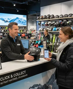Click & Collect: uw materiaal in enkele minuten opgehaald